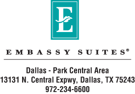 Embassy Suites Dallas Park Central Area Logo