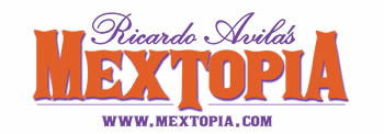 Mextopia Mexican Tex Mex Restaurant Logo